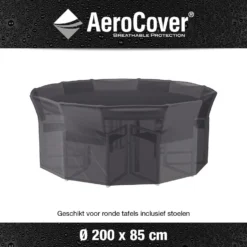 Ronde Tuinsethoes 200x85 Cm. - Aerocover -Zon Bloei Verkoopwinkel 1000084832 0101
