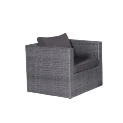 Garden Impressions Lyon Lounge Stoel Donker Grijs -Zon Bloei Verkoopwinkel 1000087171 0100