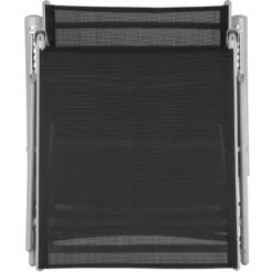 Tectake - Ligbed Marisol - Zwart/grijs -Zon Bloei Verkoopwinkel 1000087546 0103