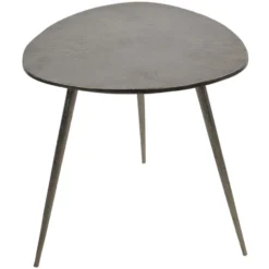 Shine Bijzettafel Brush - Aluminium - Grijs -Zon Bloei Verkoopwinkel 1000088276 0101