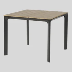 Arezzo Tuintafel Vierkant - Hout - Bruin