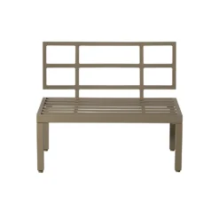 WOOOD Loungebankje Buiten George - Aluminium - Jungle - 73x90x83 -Zon Bloei Verkoopwinkel 1000093833 0101