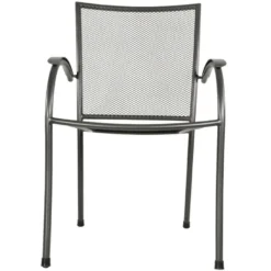 Tuinstoel Nordic - Metaal - Grijs -Zon Bloei Verkoopwinkel 1000093881 0102