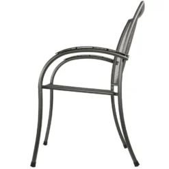 Tuinstoel Nordic - Metaal - Grijs -Zon Bloei Verkoopwinkel 1000093881 0103