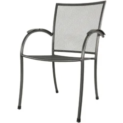 Tuinstoel Nordic - Metaal - Grijs