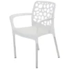 Bravo Stapelstoel Plastic - Kunststof - Wit