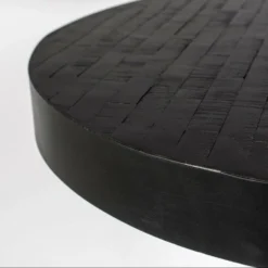 Puur Malmö Ronde Bistro - Hout - Zwart -Zon Bloei Verkoopwinkel 1000093886 0102