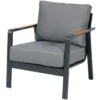 Loungestoel Mai Tai - Stof - Grijs