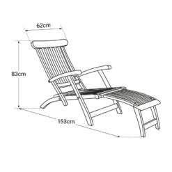 Happy Garden Zonnebedden LOMBOK - Bruin - Hout -Zon Bloei Verkoopwinkel 1000094844 0104