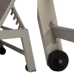 Happy Garden Zonnebedden BARBADOS - Bruin - Aluminium -Zon Bloei Verkoopwinkel 1000094879 0103