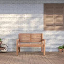 CLP Teakbank Halden 120 Cm -Zon Bloei Verkoopwinkel 1000095889 0102