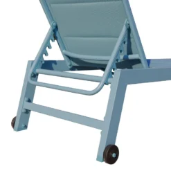 Happy Garden Zonnebedden BARBADOS - Blauw - Aluminium -Zon Bloei Verkoopwinkel 1000096705 0103