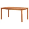VidaXL Tuintafel 150x90x74 Cm Massief Acaciahout