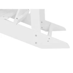 Beliani Tuinstoel ADIRONDACK - Wit Kunsthout -Zon Bloei Verkoopwinkel 12fd1e29ad804bf5b7c89802fc88e1b2