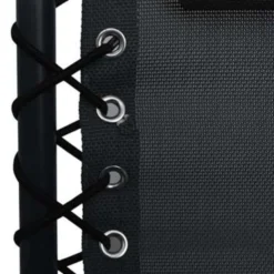 VidaXL Terrasstoel Inklapbaar Textileen Zwart -Zon Bloei Verkoopwinkel 18a103e2c8794d7f8cc02e2f84e65141