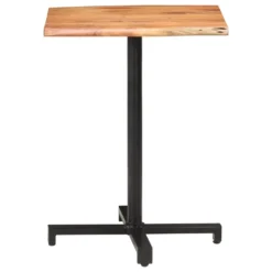 VidaXL Bistrotafel Met Natuurlijke Randen 60x60x75 Cm Acaciahout -Zon Bloei Verkoopwinkel 26277c9350d4488185dd3c74a3c0d230
