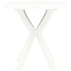 VidaXL Bistrotafel Ø70 Cm Kunststof Wit -Zon Bloei Verkoopwinkel 2c1d4890adb84c4f9d15008e3607b01f