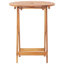 VidaXL Tuintafel Inklapbaar 60x75 Cm Massief Acaciahout -Zon Bloei Verkoopwinkel 2ddca73354fd42bfb677ea8009c401dc