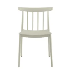 Giga Meubel Tuinstoelen Stapelbaar - Taupe - Kunststof - Set Van 2 -Zon Bloei Verkoopwinkel 3cd96774a3324a1693e635ee42f5387e