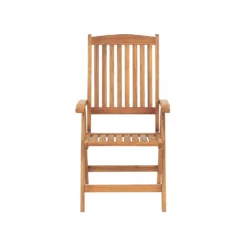 Beliani Tuinstoel JAVA - Lichte Houtkleur Acaciahout -Zon Bloei Verkoopwinkel 48516059bd9c49c9b5db531cad27041e 2