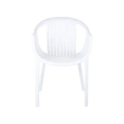 Beliani Eetkamerstoel NAPOLI - Wit Synthetisch Materiaal -Zon Bloei Verkoopwinkel 4ccad2a8cb19443b91439182e6d78d75