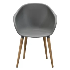 Le Sud Kuipstoel Bretagne - Antraciet - 81x59x55 Cm -Zon Bloei Verkoopwinkel 50101080 0100