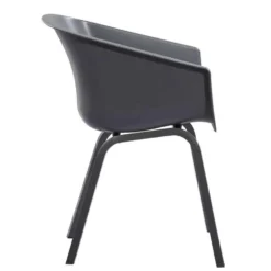 Hartman Kuipstoel Amalia - Antraciet - Aluminium Onderstel -Zon Bloei Verkoopwinkel 50101115 8000