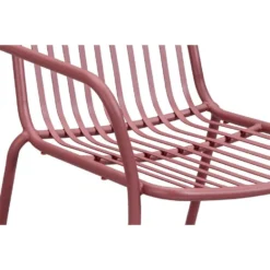 Stapelstoel Vence - Rood - 83x55x63 Cm -Zon Bloei Verkoopwinkel 50105159 9002