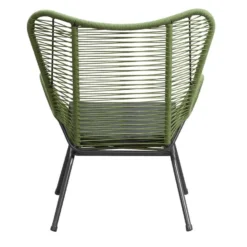 Loungefauteuil Monaco - Groen - Incl. Kussen -Zon Bloei Verkoopwinkel 50105205 0900