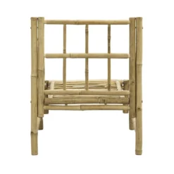 Loungestoel Tarifa Bamboe - Naturel - 82x66x75 Cm -Zon Bloei Verkoopwinkel 50109005 0900
