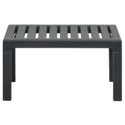 Loungetafel Nevada - Antraciet - 69,5x48x37 Cm -Zon Bloei Verkoopwinkel 50151027 0101