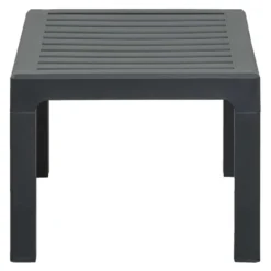 Loungetafel Nevada - Antraciet - 69,5x48x37 Cm -Zon Bloei Verkoopwinkel 50151027 0281