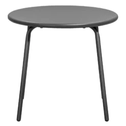 Bijzettafel Vilanova - Antraciet - 45xØ50 Cm -Zon Bloei Verkoopwinkel 50155161 0100