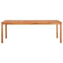 VidaXL Tuintafel 215x90x74 Cm Massief Acaciahout -Zon Bloei Verkoopwinkel 5782965075ef41fc9122f66c2c48c1c6
