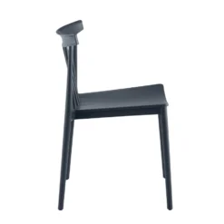 Giga Meubel Tuinstoelen Stapelbaar - Antraciet - Kunststof - Set Van 2 -Zon Bloei Verkoopwinkel 5c45c05f8d6d4889ab7c4eb2cf15d514