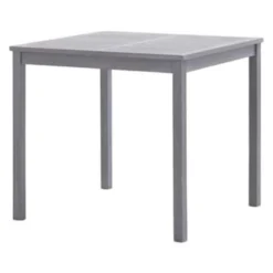VidaXL Tuintafel 80x80x74 Cm Massief Acaciahout Grijs -Zon Bloei Verkoopwinkel 62e96bd1e3fc45bda1ba8a0b24f61ddc