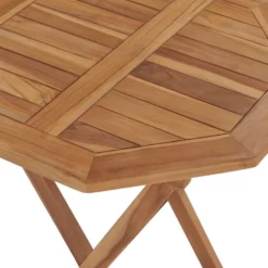 VidaXL Tuintafel Inklapbaar 60x60x75 Cm Massief Teakhout -Zon Bloei Verkoopwinkel 6f5e03c5bbe341069e7926af7573c476