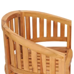 VidaXL Bananenstoelen 2 St Massief Teakhout -Zon Bloei Verkoopwinkel 717924fdb6b04e11a1a625a3bde6ed3a