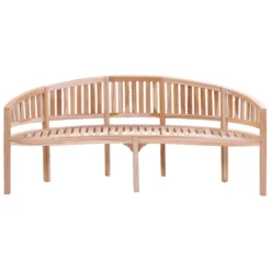 VidaXL Bankje Banaanvormig 200 Cm Massief Teakhout -Zon Bloei Verkoopwinkel 7704835779d84884a8b0b3f342528aaf