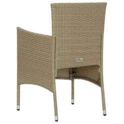 VidaXL Tuinstoelen 2 St Poly Rattan Beige -Zon Bloei Verkoopwinkel 78cf118feaf14f1cade0f9ea37a0cb2a