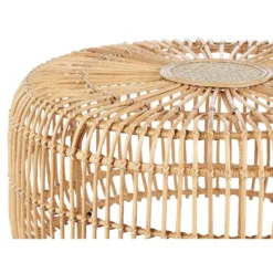 Beliani Salontafel RANDAZZO - Beige Rotan -Zon Bloei Verkoopwinkel 7f2219b676b5431f8716f3f569e03f34
