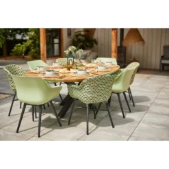 Hartman Sophie Studio Dining Armstoel - French Green - Set Van 2 -Zon Bloei Verkoopwinkel 81011004 0004