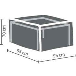 Outdoor Covers Premium Hoes - Lounge Stoel - 95x95x70 Cm -Zon Bloei Verkoopwinkel 81015916 0200