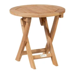 Exotan Klaptafel Rond - Teakhout - Ø45x45 Cm