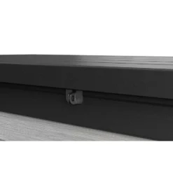 Keter Opbergbox Denali 570L - Grijs - 152x73x70 Cm -Zon Bloei Verkoopwinkel 81019844 0003