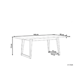 Beliani Eettafel ORIA - Grijs Vezelcement -Zon Bloei Verkoopwinkel 899203e0c073412981fef38184fce5a0