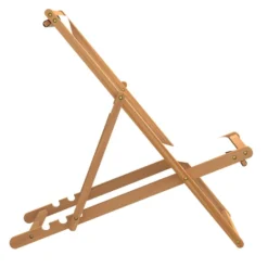 VidaXL Ligstoel 56x105x96 Cm Teakhout Crème -Zon Bloei Verkoopwinkel 8b8040ecaa624a729c24c53a36fb4a20