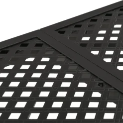 VidaXL Tuintafel 180x83x72 Cm Staal Zwart -Zon Bloei Verkoopwinkel 9402e3a4c15e48beabc0edba561c6717