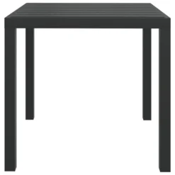 VidaXL Tuintafel 80x80x74 Cm Aluminium En HKC Zwart -Zon Bloei Verkoopwinkel b5afe57f2183476786a1cfc613247f65