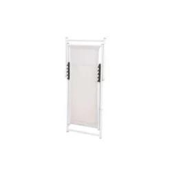 Beliani Tuinligstoel LOCRI - Wit Polyester, Aluminium -Zon Bloei Verkoopwinkel c592a44aa1c743d1ab2683748a55d285